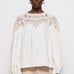 New Jonathan Simkhai Maribel Embroidery Top Size Small