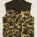 Cushman Down Vest Camouflage Woodland Camo