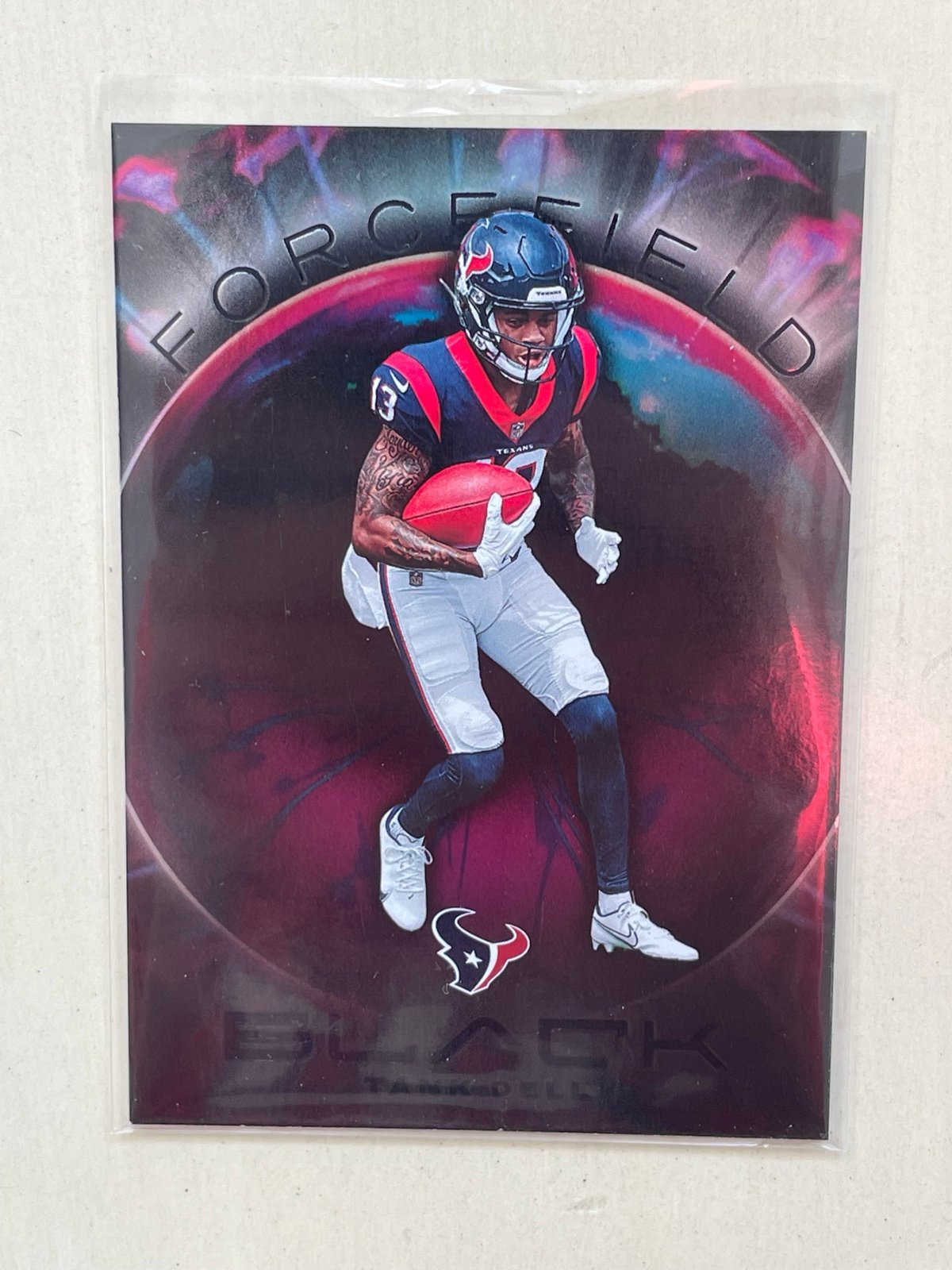 Tank dell panini black forcefield rookie card