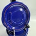 Set Of 12 Cobalt Blue Gold Waechtersbach W Germany Winter Dream 5” saucer Plates