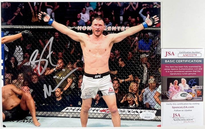 UFC Stipe Miocic Signed 8x10 Photo D Autograph MMA Fighter JSA COA