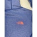 The North Face Hoodie Size M Blue & Pink Sweatshirt Kangaroo Pocket