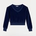 *NWT* Suzie Kondi The Vari V-Neck Top in Velour