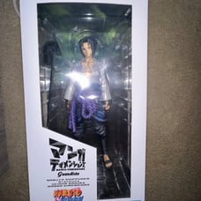 Banpresto - Naruto Shippuden Grandista Uchiha Sasuke Manga Dimensions Figure