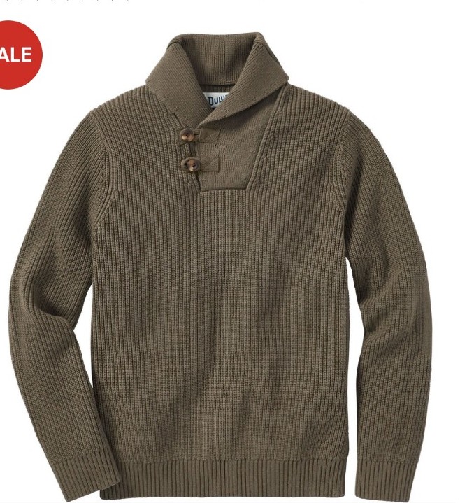 Duluth Trading 'Brigadier sweater '