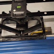 Adjustable TV mount