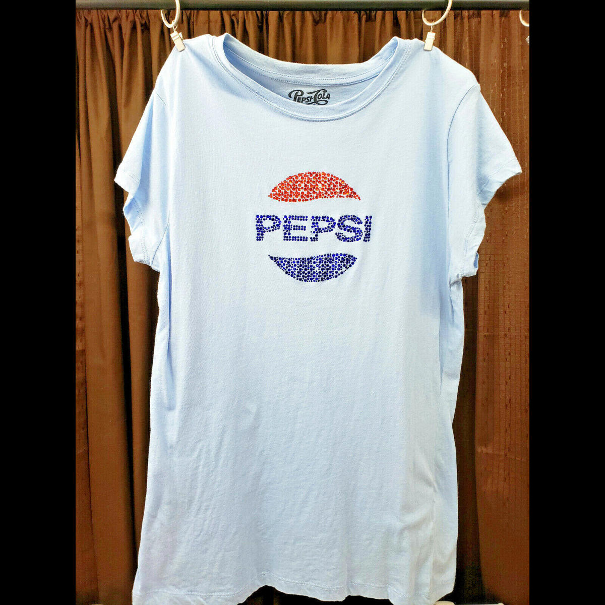 Pepsi Cola Womens Fitted XXL T-Shirt Collectible Pepsi Points Double Stitched