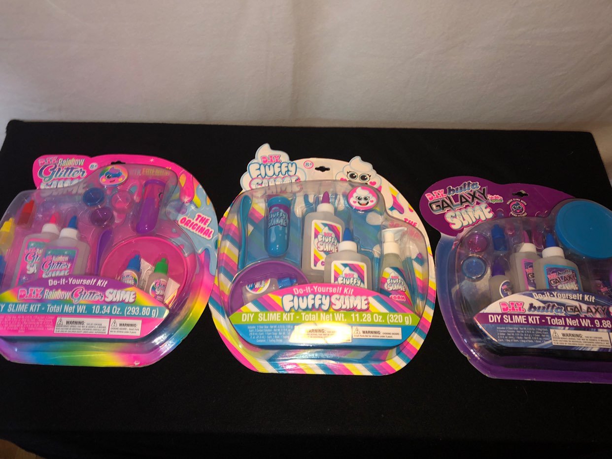 New *Fun* Do It Yourself Slime 3-Pack