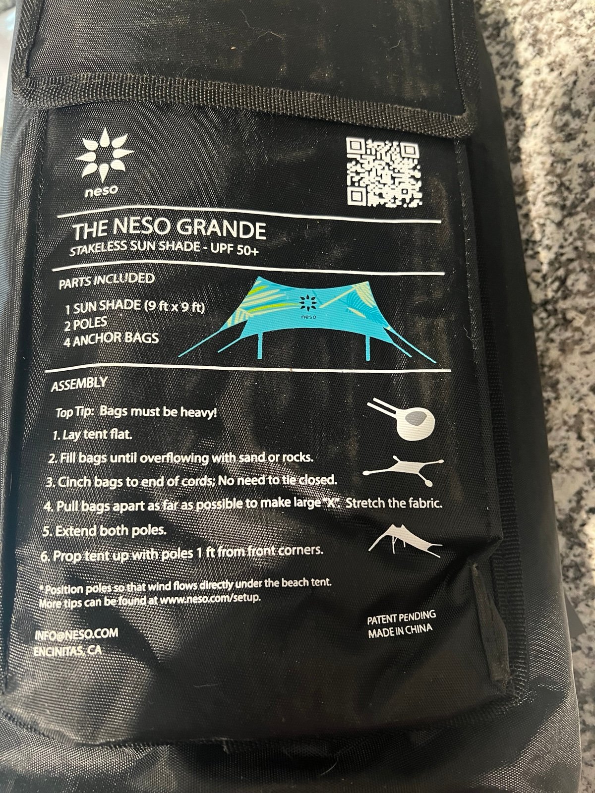 Neso Grande Beach Tent