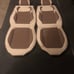 Fabric Wool Like Cloth Car Seat Covers, Oasis Auto, Front Tan/Coffee Front Set
