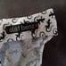 NWOT RARE OLAF BENZ DESIGNER 1 SWIM BRIEF, WHITE GECKO DESIGN, SIZE S