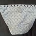 NWOT RARE OLAF BENZ DESIGNER 1 SWIM BRIEF, WHITE GECKO DESIGN, SIZE S