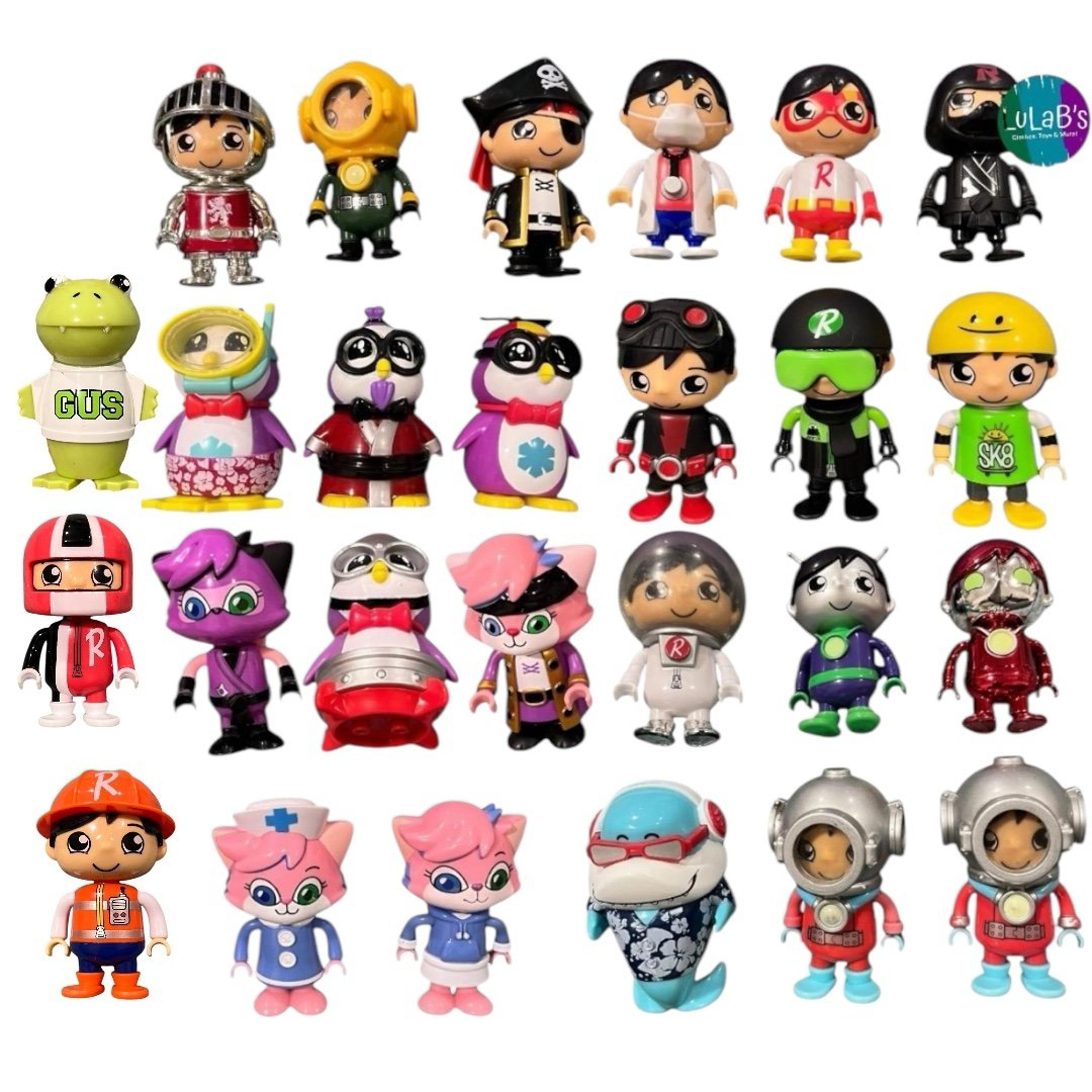 Ryan’s World Collectible Action Figures Toy Lot of 26