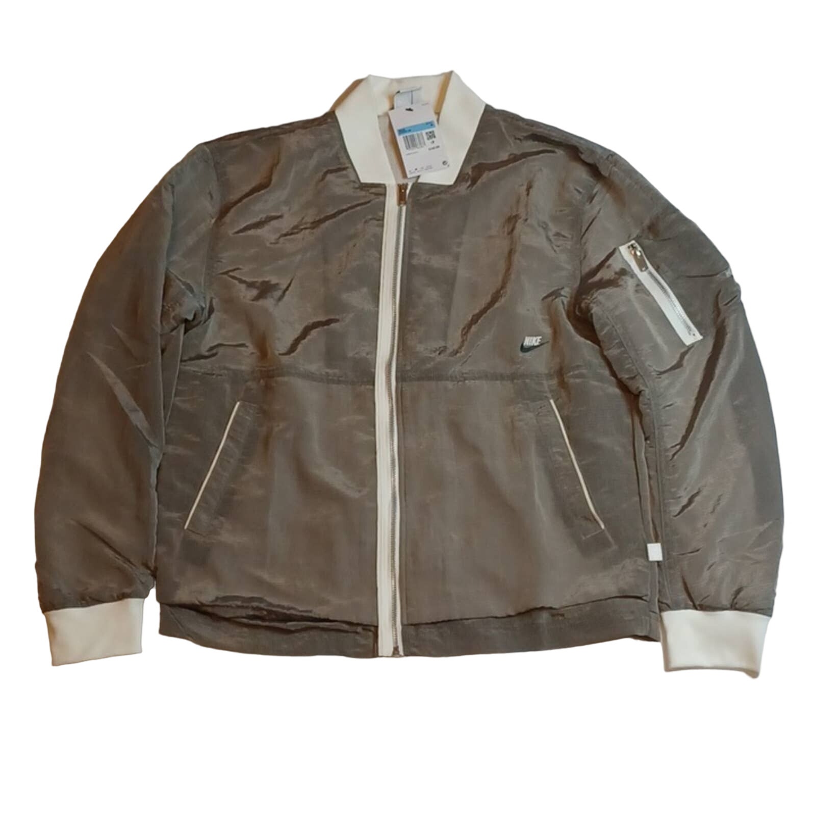New Nike Sportswear Essentials Lined Zip Bomber Jacket Men’s Medium