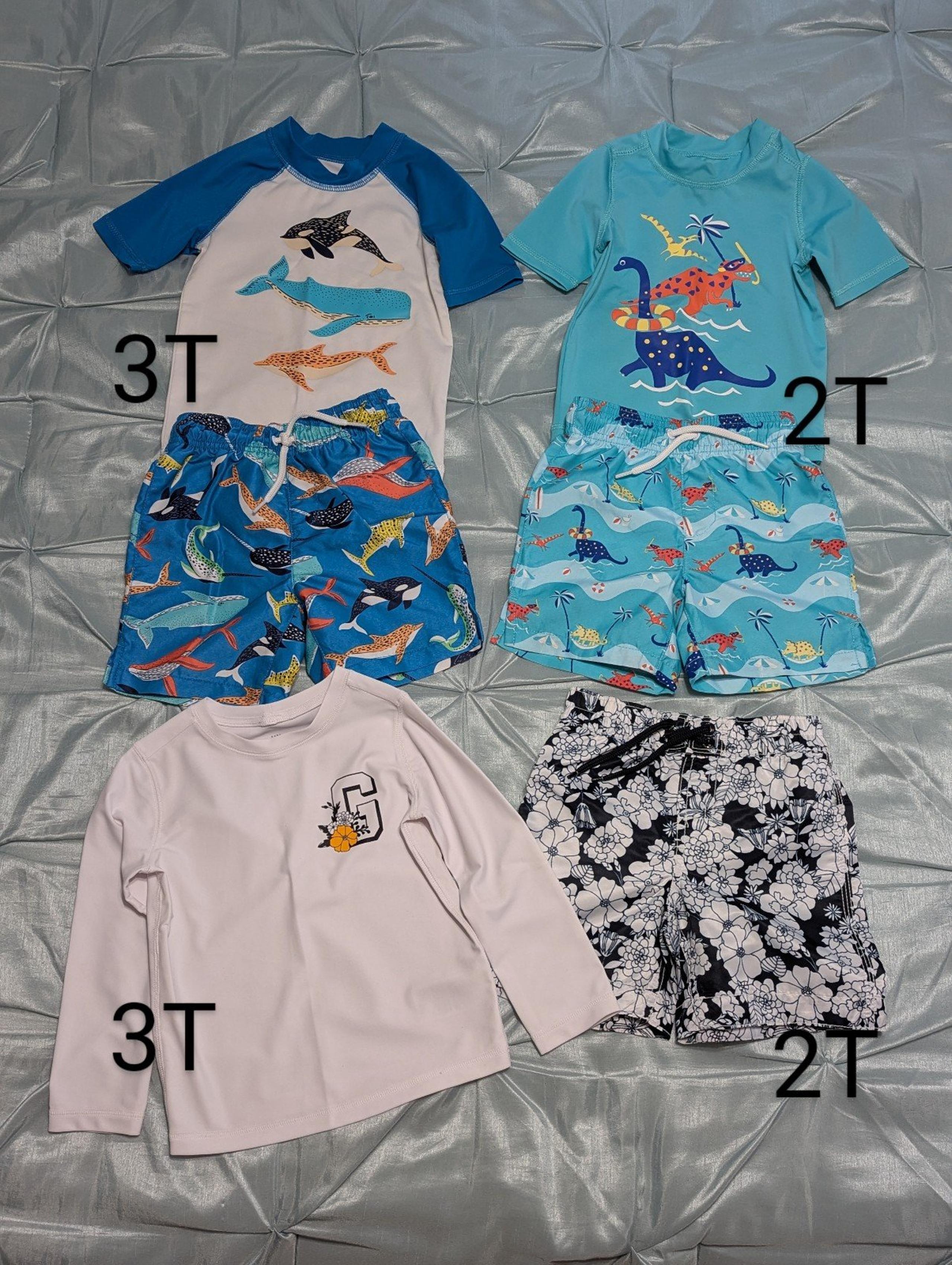 Children's place toddler boy swim outfits