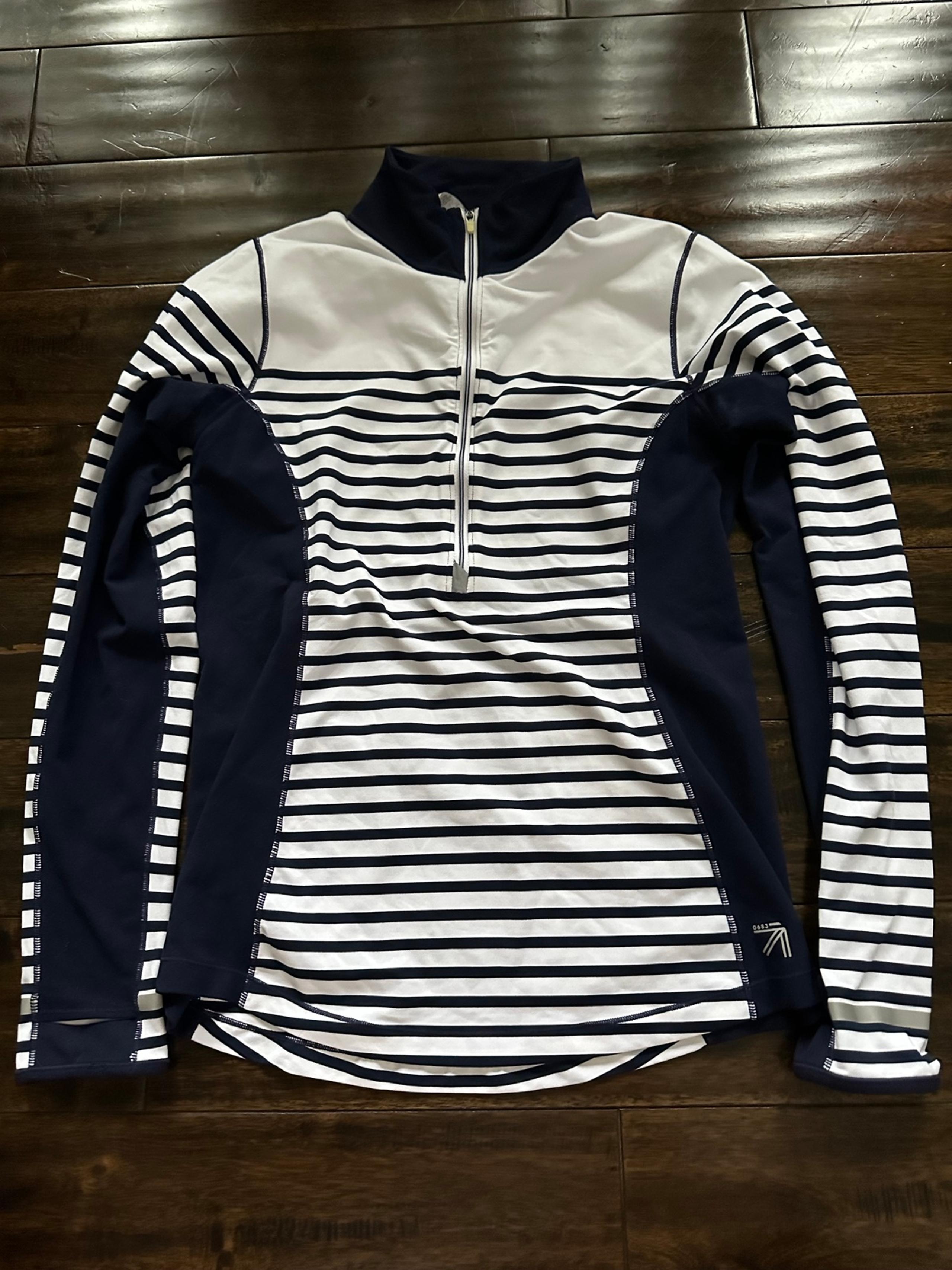 JCrew X New Balance Striped Sweater