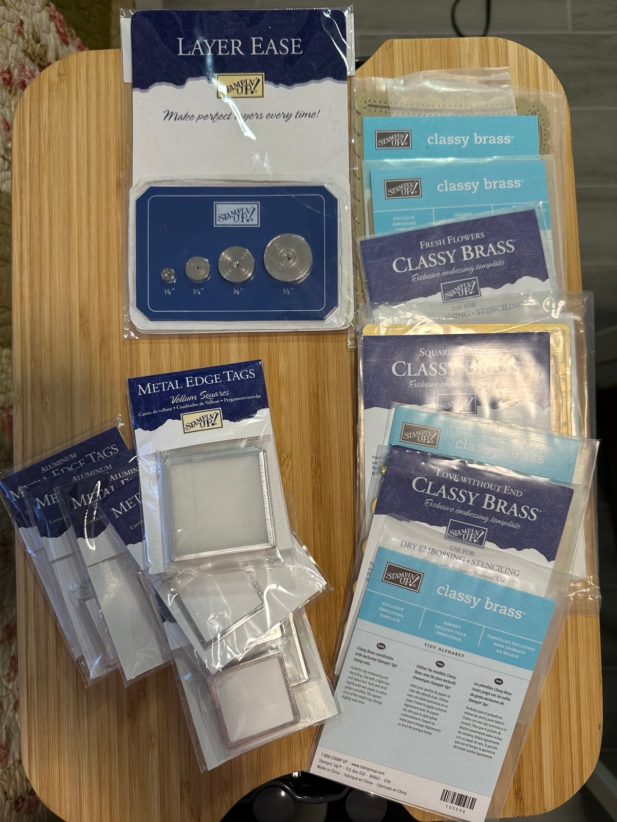 Stampin Up items