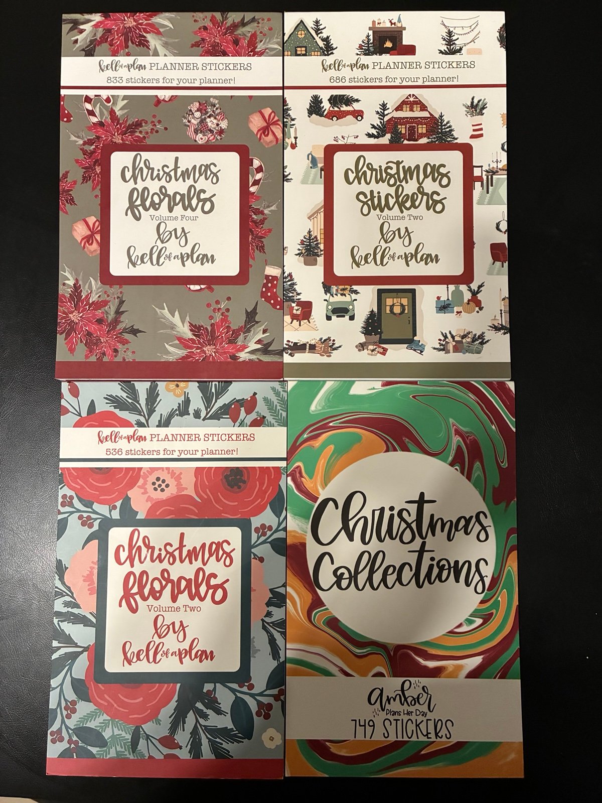 DESTASH Christmas stickers kell of a plan