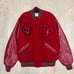 Red varsity jacket DeLONG