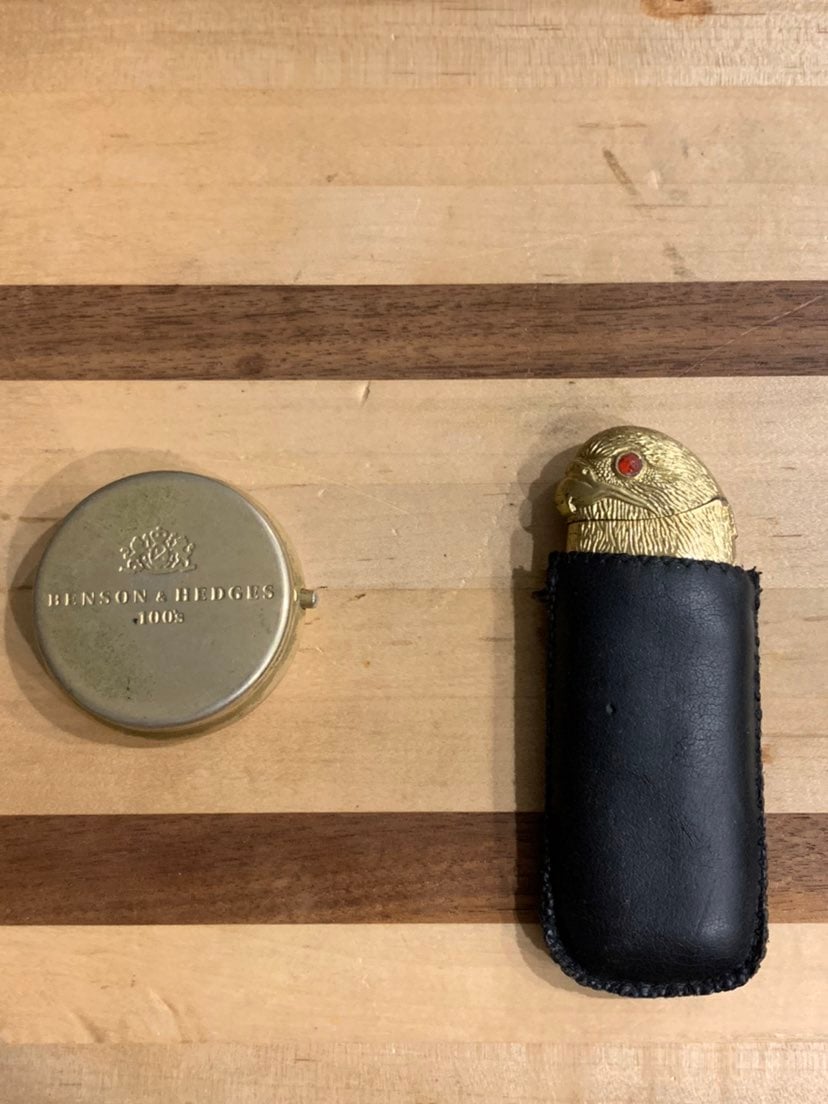 Lighter ashtray set