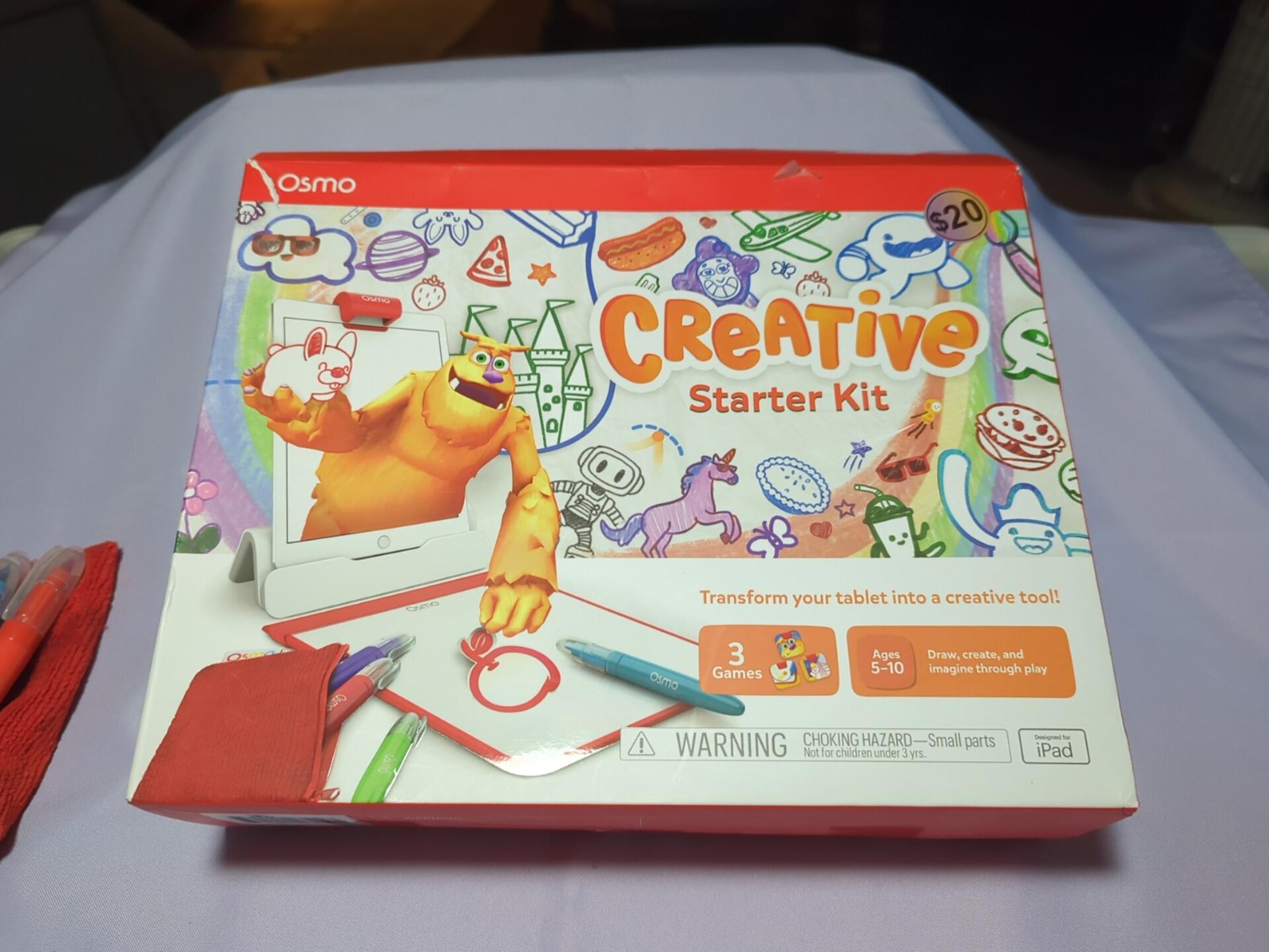 Osmo Creative Starter Kit for iPad - White (90100012) Complete Kit