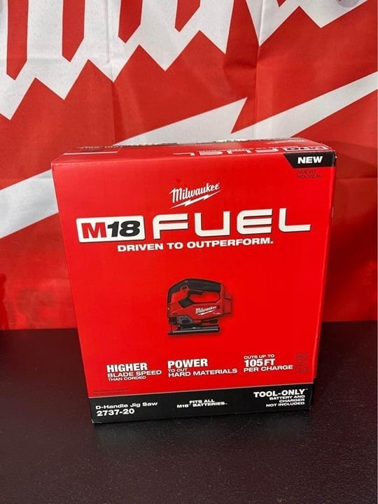 NEW IN BOX Milwaukee M18 FUEL 2737-20 Jigsaw Brushless Cordless 18 Volt 18V
