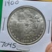 1900 Morgan Silver Dollar AU 7045