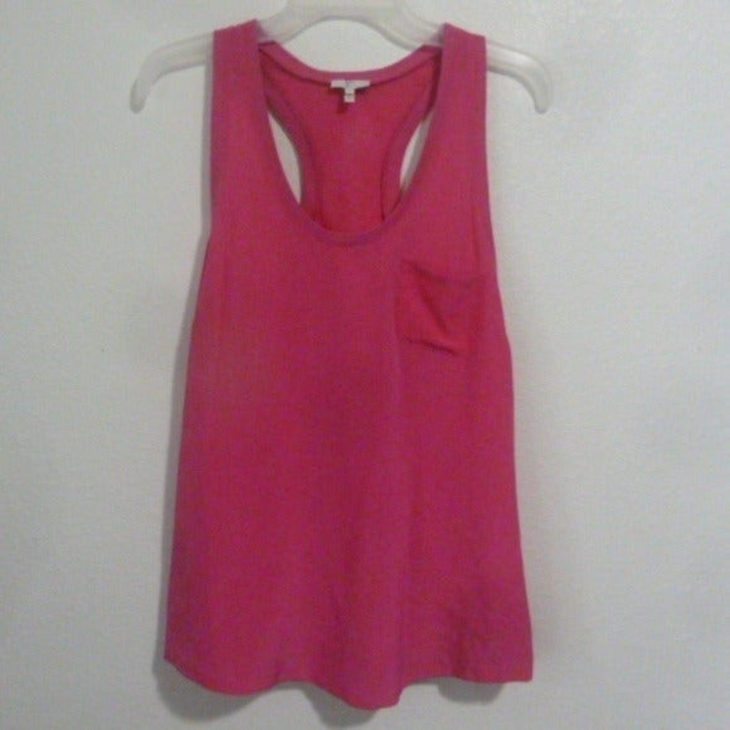 Joie Alicia Pink 100% Silk Tank Top Rcbk