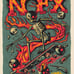 NOFX The Final Tour San Pedro The Last Show Poster Oct 5 2024 Quiggle Signed /50