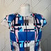 Lela Rose Abstract Geometric Print Dress