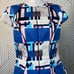 Lela Rose Abstract Geometric Print Dress