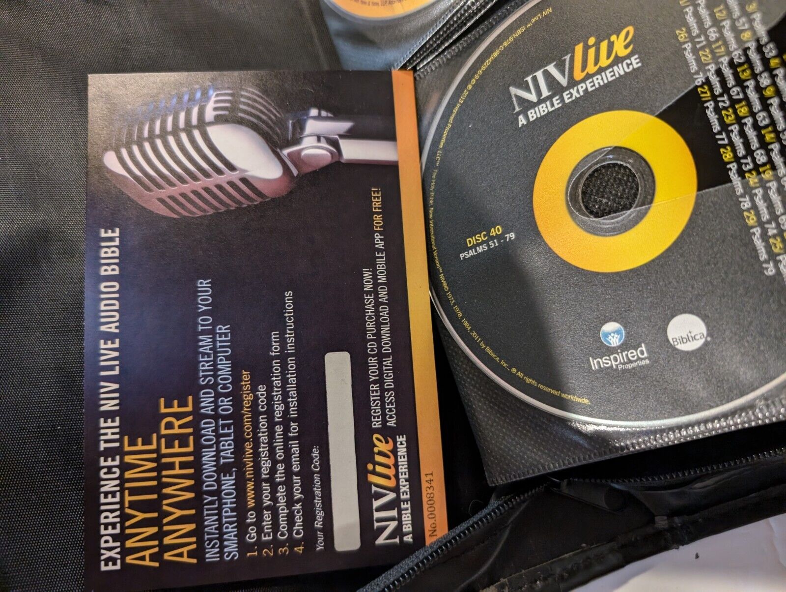 NIV LIVE, Audio CD A New Bible Experience by Zondervan