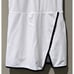 All in Motion Size XL White & Black Trim Active Tennis Dress w/ Attached Shorts