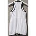 All in Motion Size XL White & Black Trim Active Tennis Dress w/ Attached Shorts