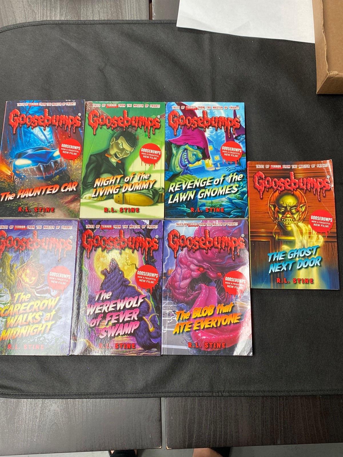 Lot of Goosebumps Paperback Books - set of 7