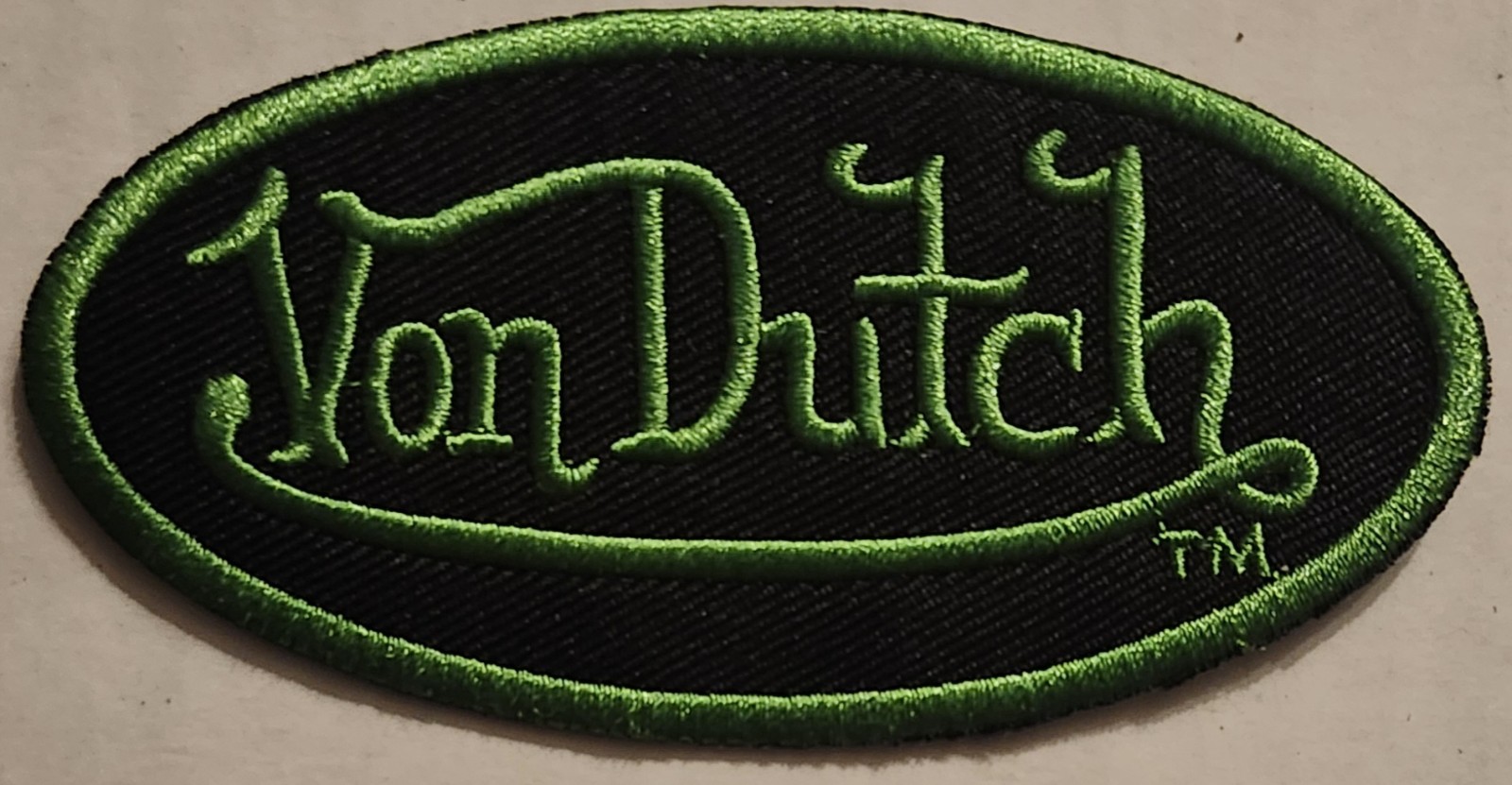 Von Dutch embroidered Iron on patch 6 ct.