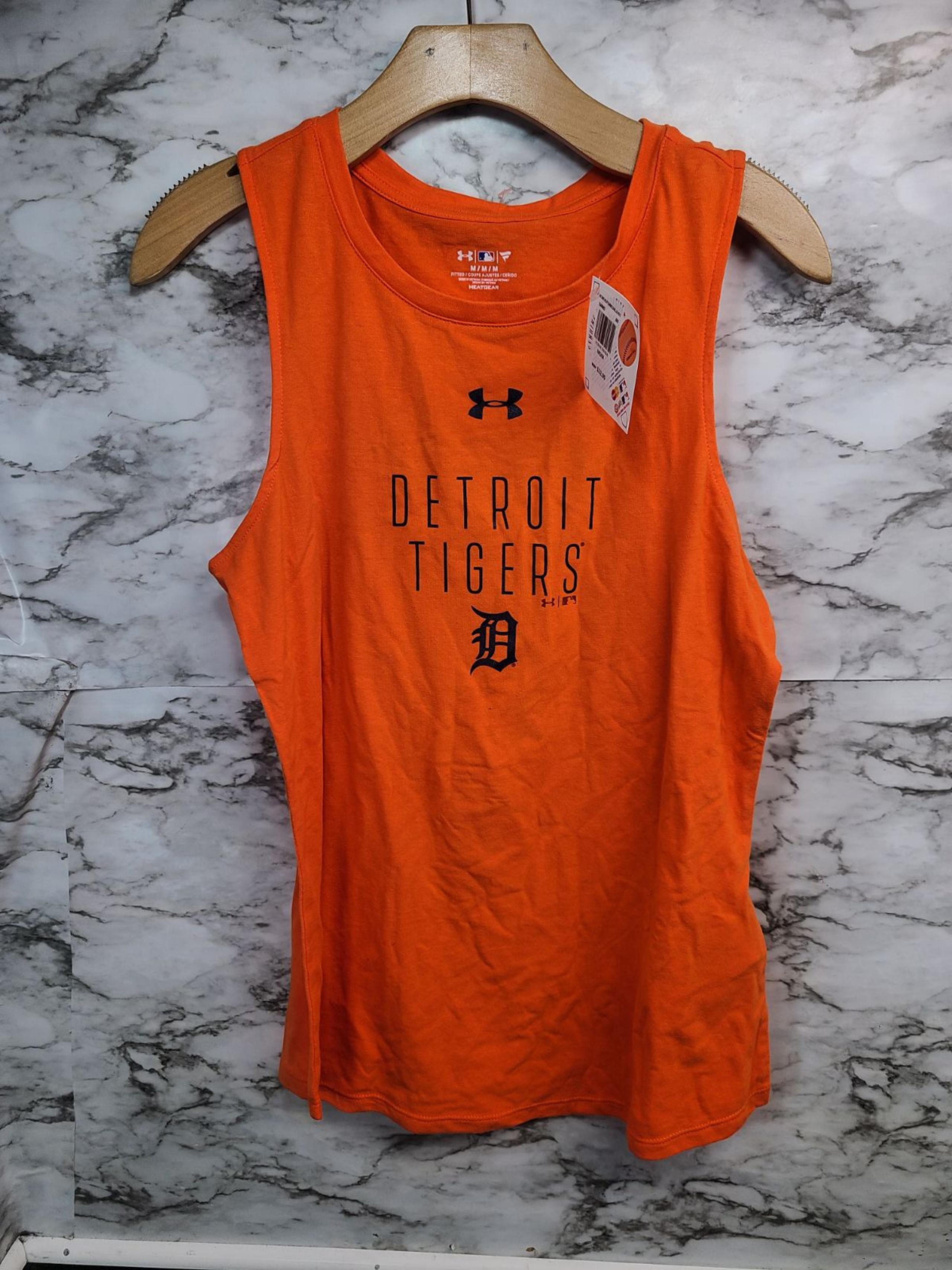 Under Armour Tigers Orange Tank Top Sz M