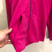 Adidas Women's Hoodie Sweatshirt Size Large Raspberry Pink Long Sleeves Full Zip