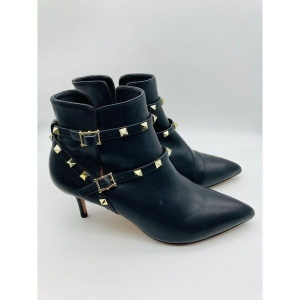 Valentino RockStud Leather Boots Size 39