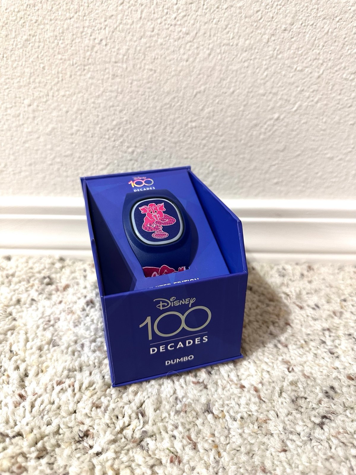 2023 Disney 100 Decades Dumbo Pink Elephants On Parade MagicBand + Plus - NEW