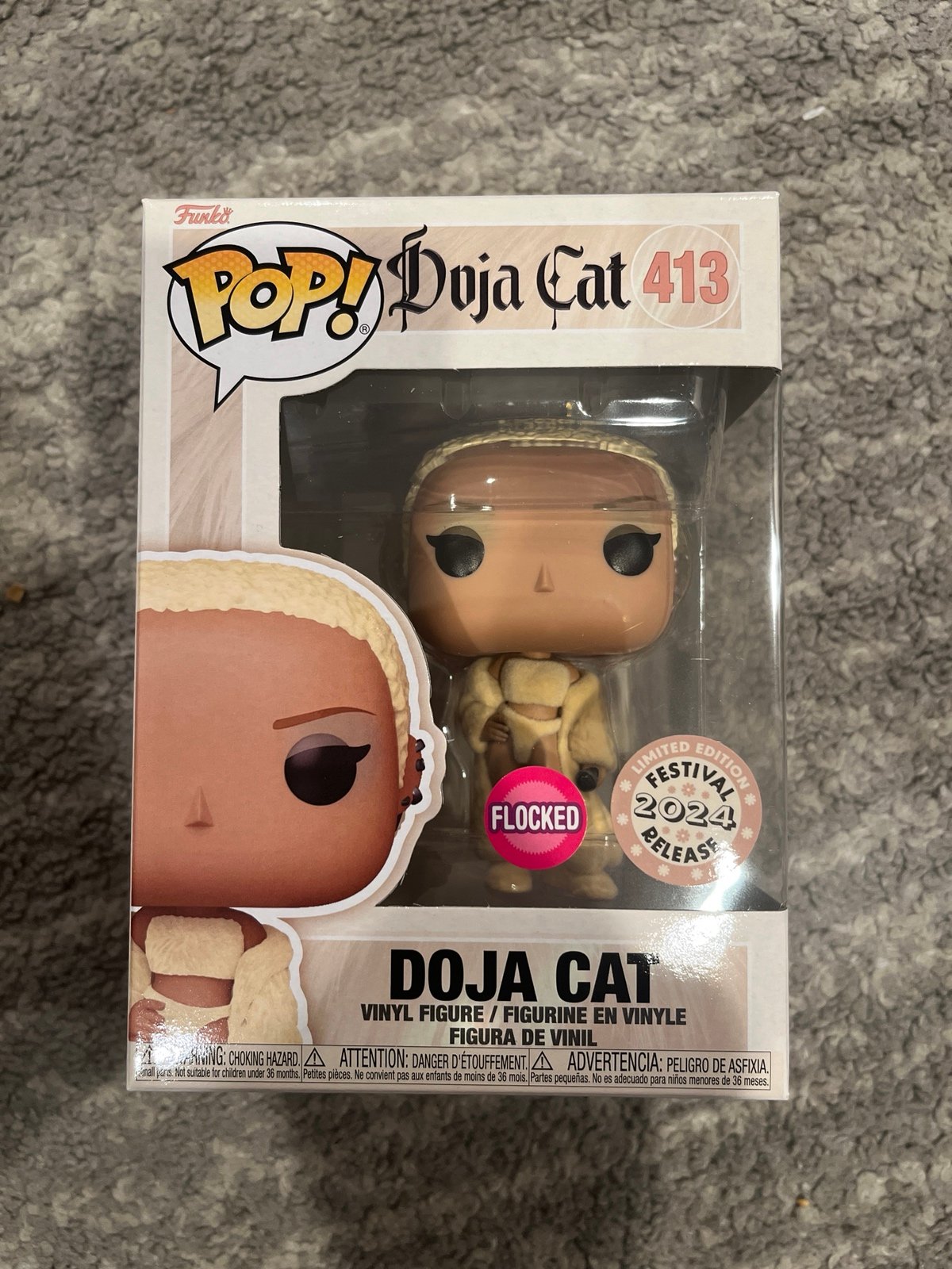 Doja Cat 413 Flocked Festival Release 2024 Coachella Funko Pop!