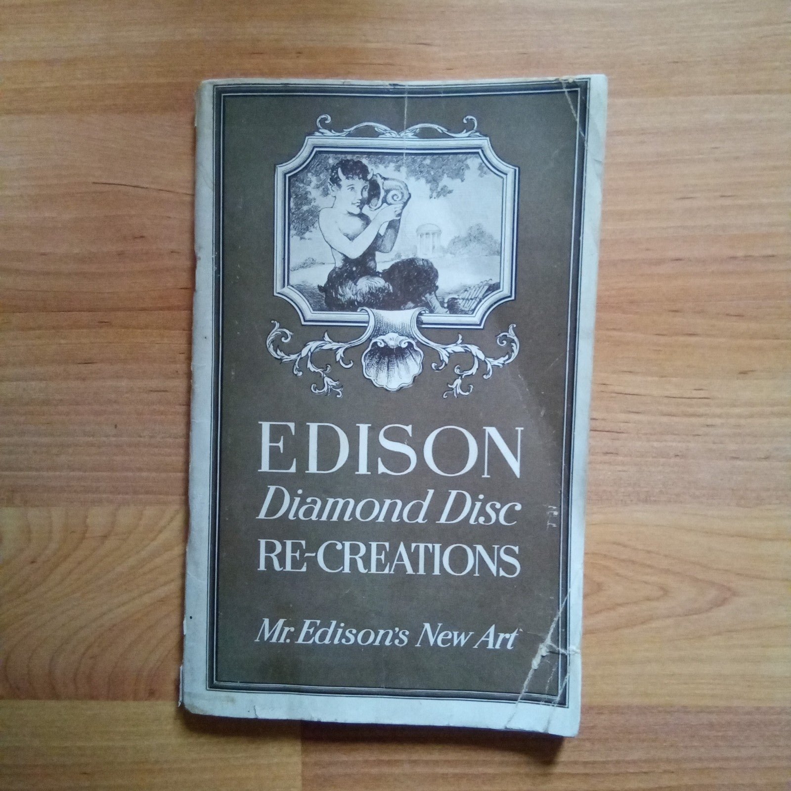 HOLY GRAIL EDISON DIAMOND DISC RE CREATIONS 1916 FIRST EDITION BOOK