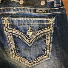 NWOT Ladies Miss Me Easy Jeans Size 26x33