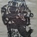 Rare large Hindi paper cut out.
