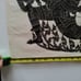Rare large Hindi paper cut out.
