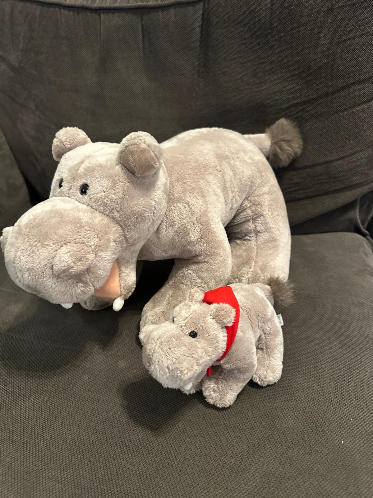 Build a bear St. Louis hippo and mini set only HTF/RARE NWOT