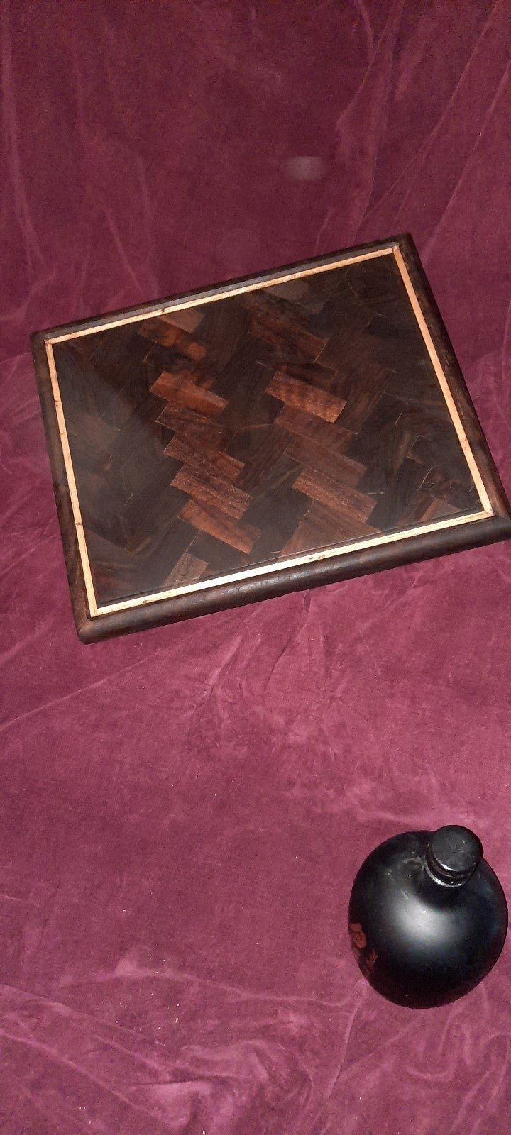 Handmade Black Walnut Cutting Board, Maple inĺay zeRFLdqDT large selection