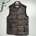 Thread & Supply Brown Cream Teddy Bear Fleece Vest