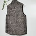 Thread & Supply Brown Cream Teddy Bear Fleece Vest