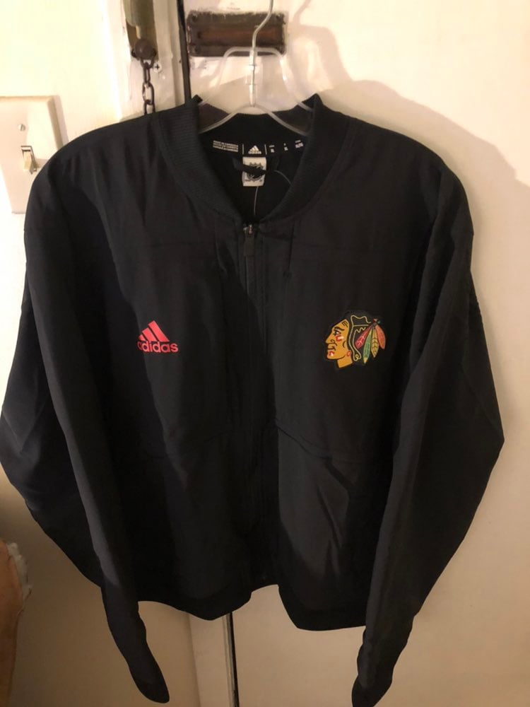 Chicago Blackhawks Adidas Bomber JKT XL